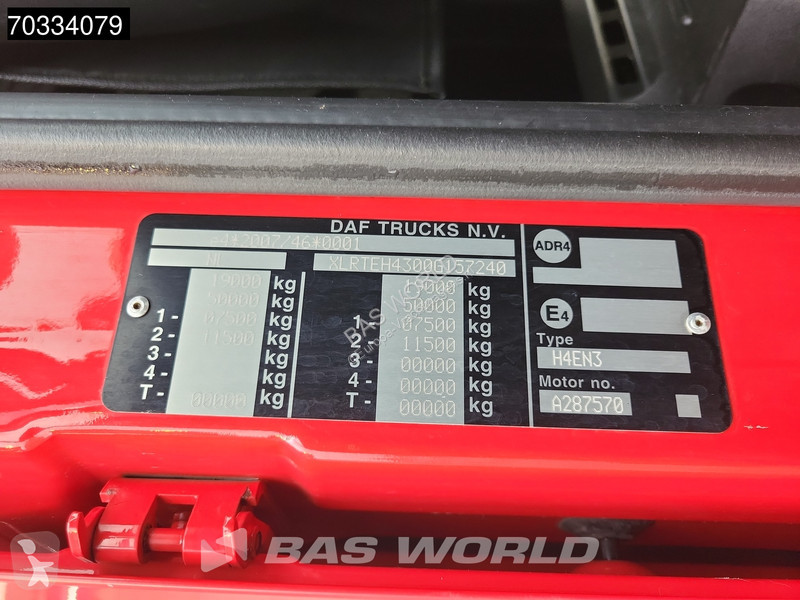 Tracteur DAF 4X2 SC Mega Retarder 2x Tanks...
