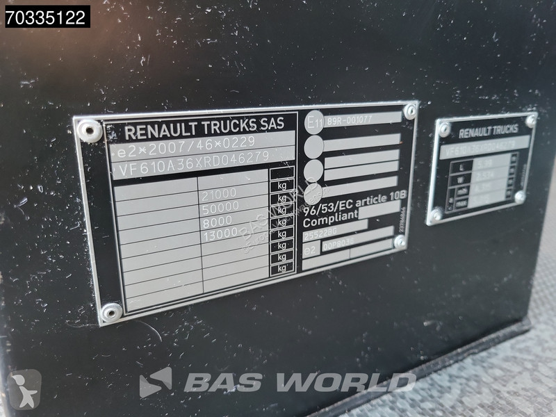 Cabeza tractora Renault T 480 4X2 HIGH 2xTanks...