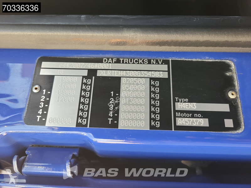 Тягач DAF 480  4X2 SSC 2x Tanks Standklima ACC...