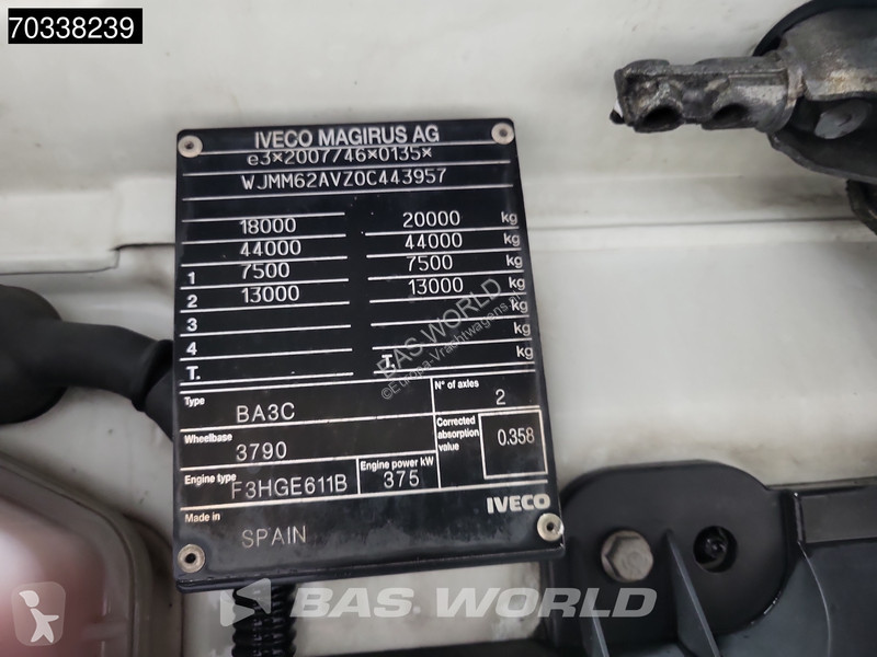Iveco S-Way 510 S-Way 4X2 Retarder Hydraulik...
