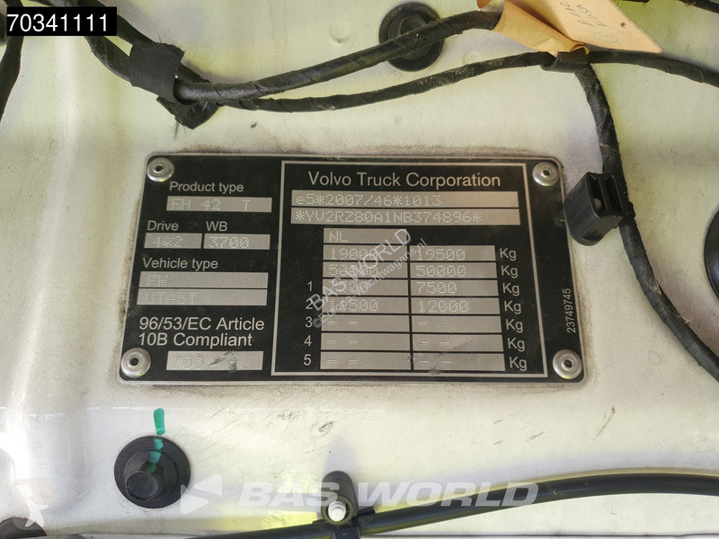 Tahač Volvo 460  4X2 LNG! ADR ACC Alcoa's