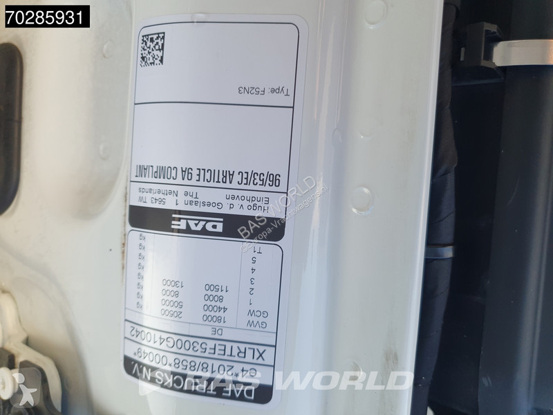 Tahač DAF 480 4X2 Retarder 2x Tanks Standklima...