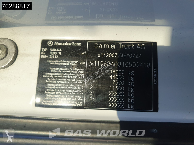 Traktor Mercedes 1845 4X2 NL-Truck 2xTanks...