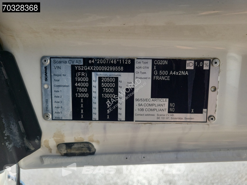 جرار Scania 500 4X2 XT! Retarder Hydraulic