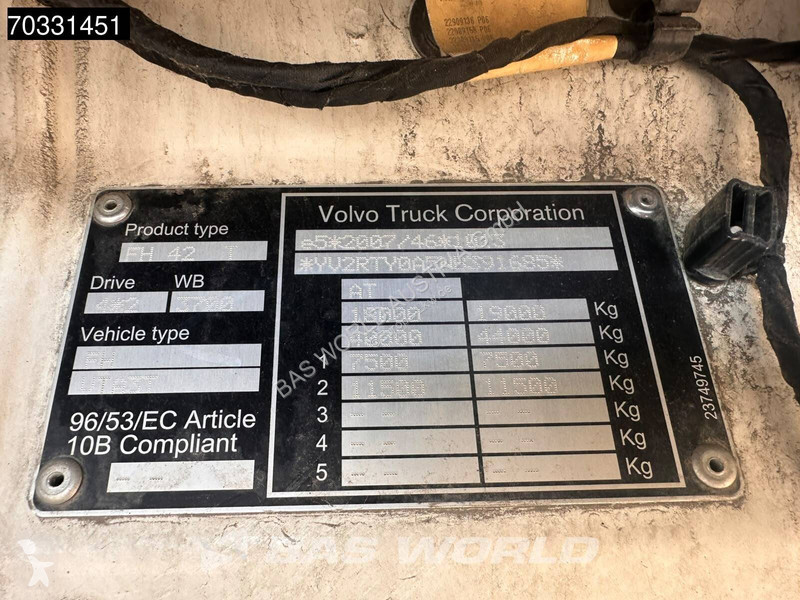 جرار Volvo FH 460 4X2 Globe Mega XL 2x Tanks...