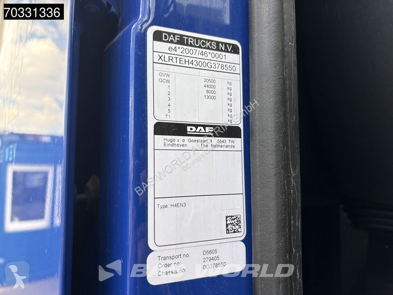 Tahač DAF 480 4X2 SC 2x Tanks Standklima ACC...