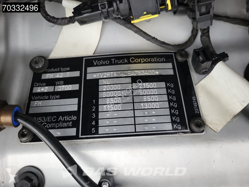 Cabeza tractora Volvo FH 540 FH 4X2 -Truck XL...