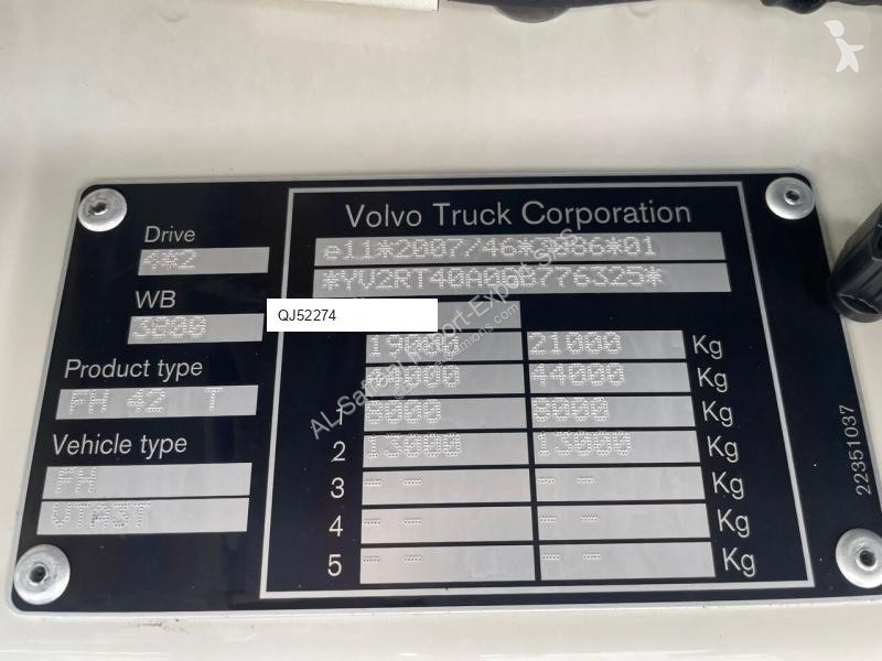 Cabeza tractora Volvo FH500