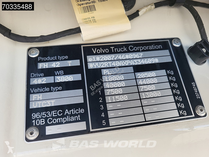 Тягач Volvo 500 4X2 XL 2x Tanks I-ParkCool ACC