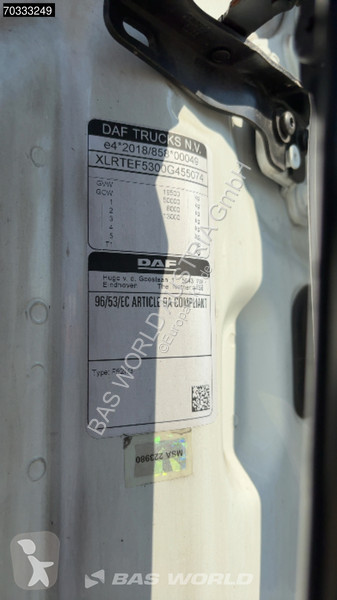 Влекач DAF 480 4X2 2x Tanks Standklima Alcoa's ACC