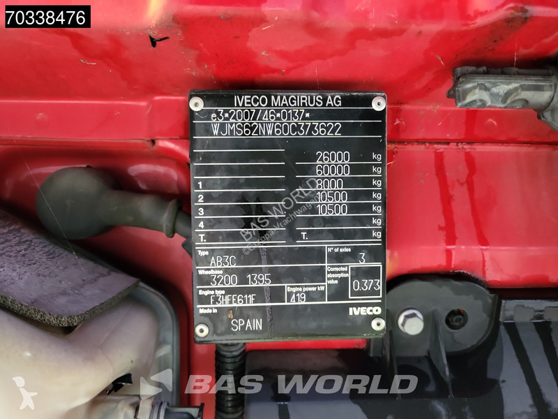 Iveco 570 6X4 AS Retarder ACC tractor unit