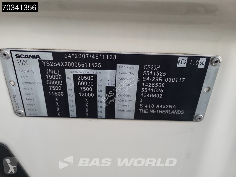 Traktor Scania S410 4X2 N-Truck APK 06-2027...