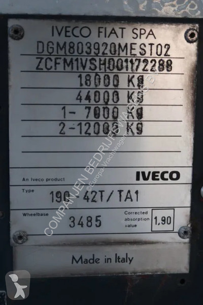 Traktor Iveco 190.42 V8 190.42 - 1991 - PTO -...