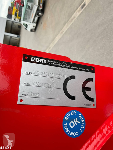 Traktor Volvo Effer 145 Tonmeter laadkraan +...