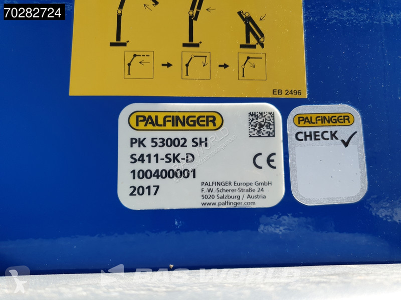 Tahač Volvo 450 6X4 BE-Truck Palfinger...