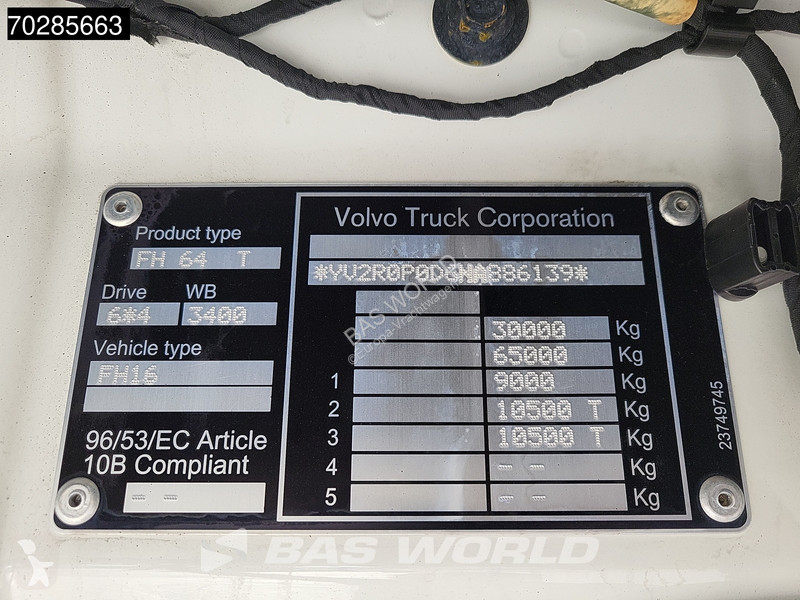 Traktor Volvo 750 6X4 6x6 X-Track Liftachse...