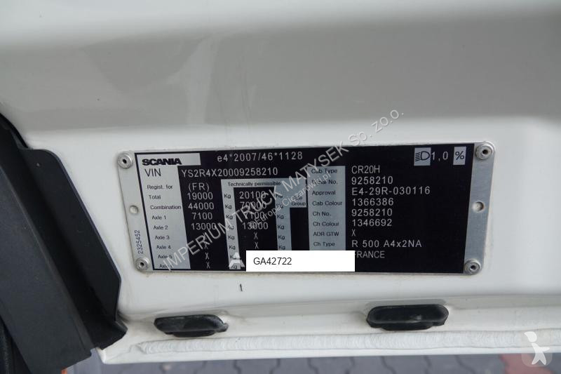 Tractor Scania R 500 / RETARDER / I-PARK COOL /...
