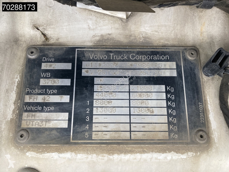 Traktor Volvo 500 4X2 Retarder Hydrauliek...