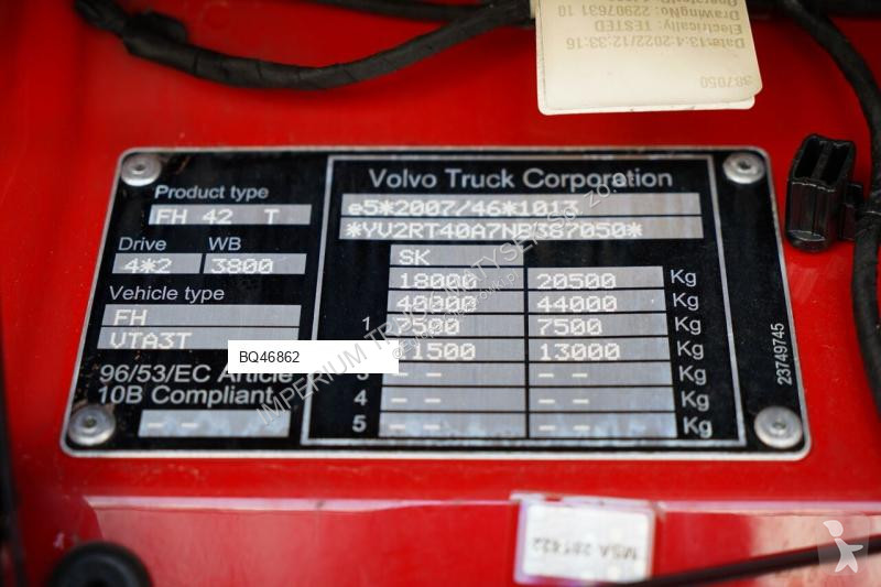 Tahač Volvo FH 500 / I-SAVE / XL / I-PARK COOL...