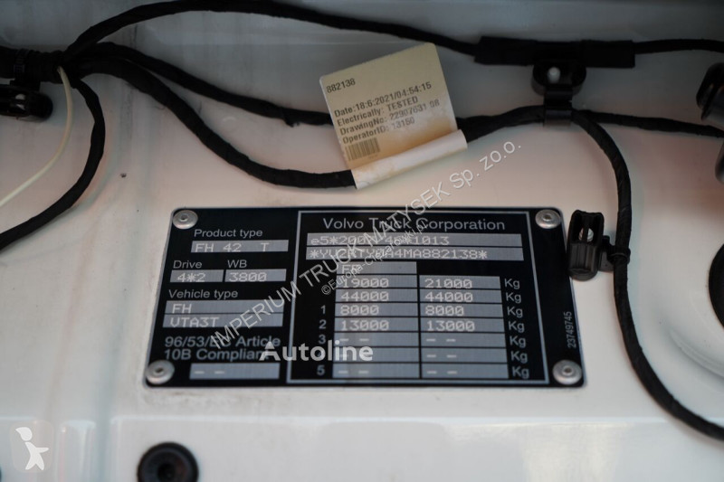Tractor Volvo FH 460 / I-SAVE / I-PARK COOL /...