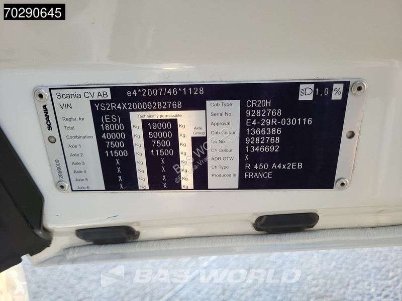 Tractor Scania 4X2 Mega Retarder 2x Tanks LED...