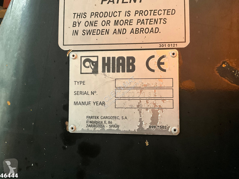 جرار MAN 41.363 8x4 Manual Full steel Hiab 80...