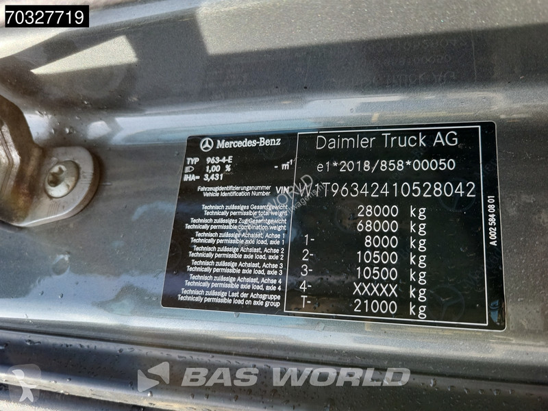 Tracteur Mercedes 2863 6X4 Edition 2! Retarder...