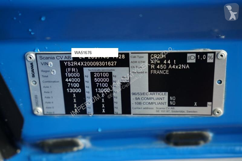 جرار Scania R 450 / RETARDER / I-PARK COOL /...