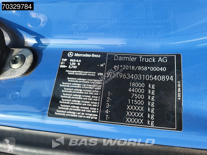جرار Mercedes 1846 4X2 ClassicSpace Retarder...