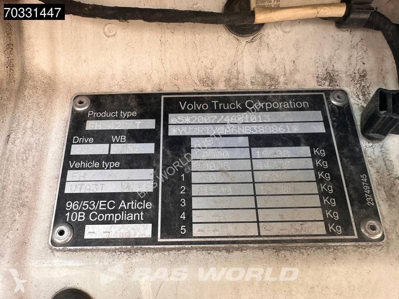 Traktor Volvo FH 460 4X2 Globe Mega XL 2x Tanks...