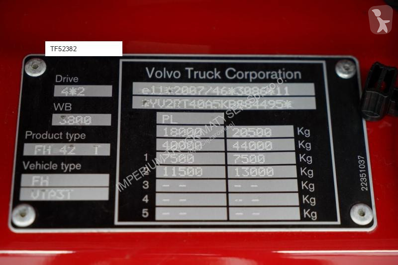Tahač Volvo FH 500 / HYDRAULIKA / I-SHIFT / EURO 6