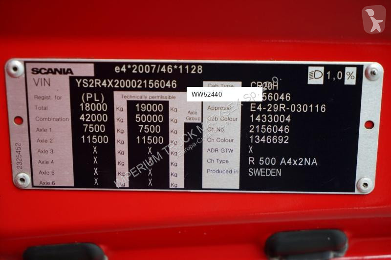 Тягач Scania R 500