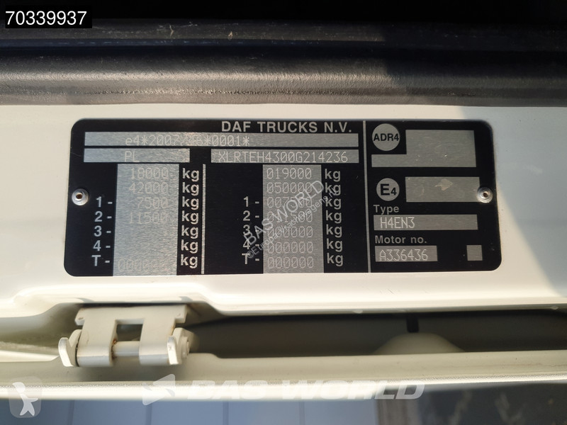 Traktor DAF 480  4X2 NL-Truck SSC Mega 2xTanks...