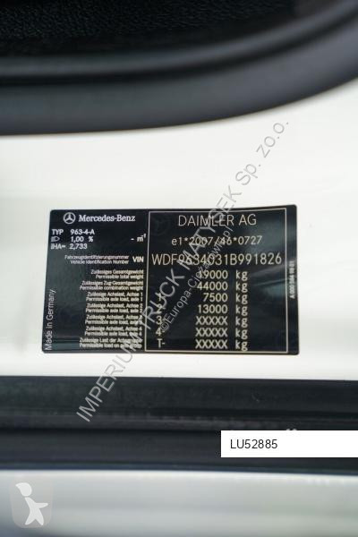 Mercedes ACTROS 1846 / HYDRAULIKA  / STREAM...