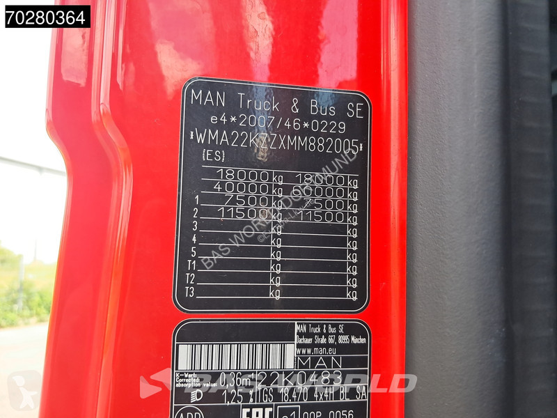 Traktor MAN 18.470 4X4 4x4 Hydrodrive Pritarder...