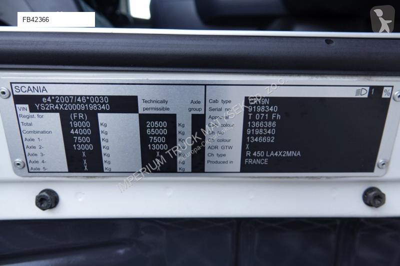 Tractor Scania R 450 / BEZ EGR / NISKA KABINA /...