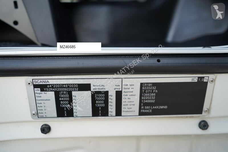 Traktor Scania R 580