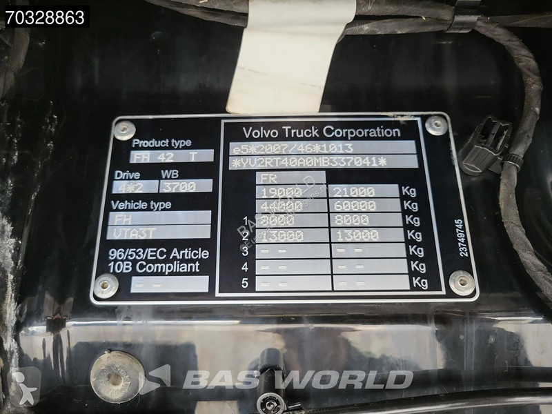 جرار Volvo 500  4X2 Low Roof! Hydraulic Alcoa's