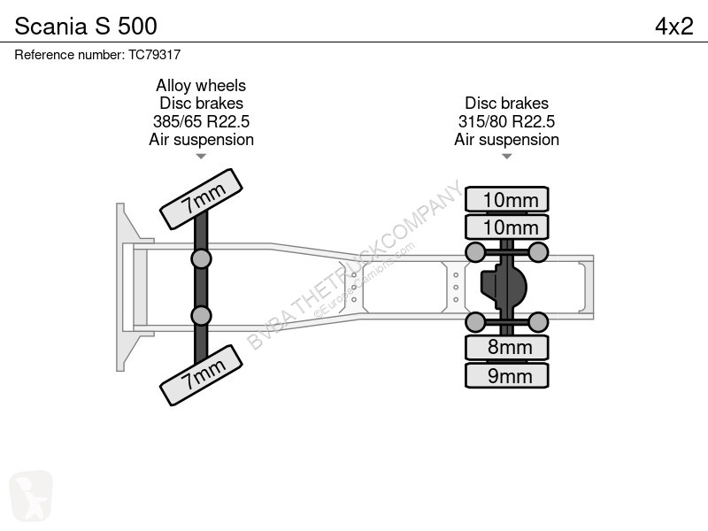 جرار Scania 500