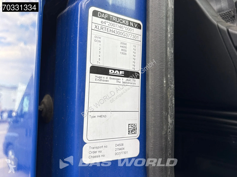 Cabeza tractora DAF XF  4X2 SC 2x Tanks...