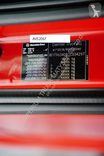 Тягач Mercedes ACTROS 1845 MP5