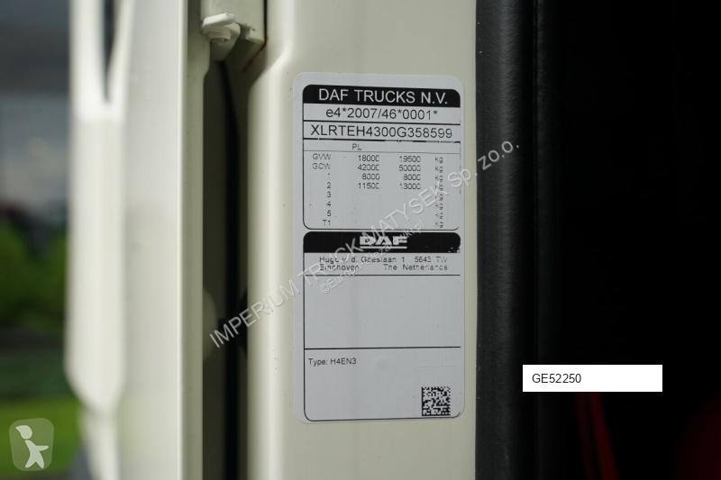 Nyergesvontató DAF XF 480 / SSC / ZBIORNIKI 1...