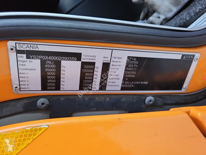 Cabeza tractora Scania 480