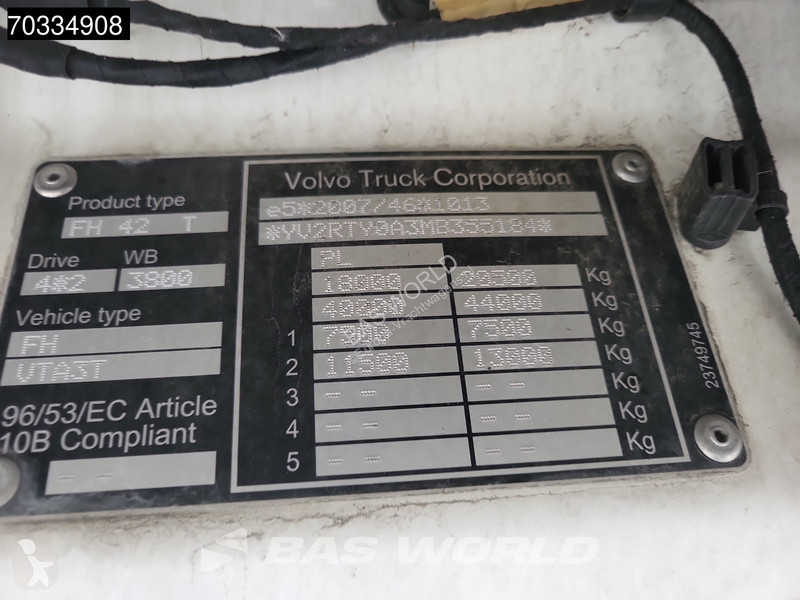 Tractor Volvo FH 460 4X2 Globe APK 08-2027 2x...