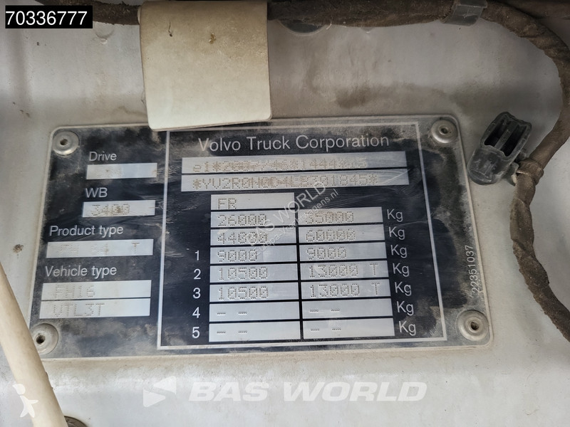 Tractor Volvo 550 6X4 Retarder 2x Tanks APK...