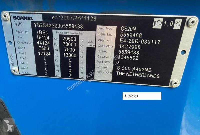 Tractor Scania S 500