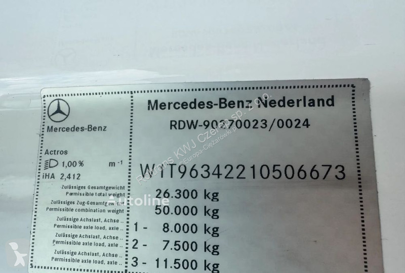 Tractor Mercedes 2645 Pusher Big Space 6x2*4