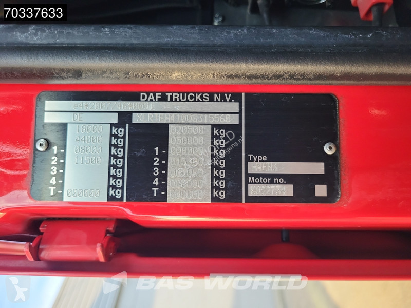 Тягач DAF 450 4X2 SC Hydraulic Standklima ACC Navi