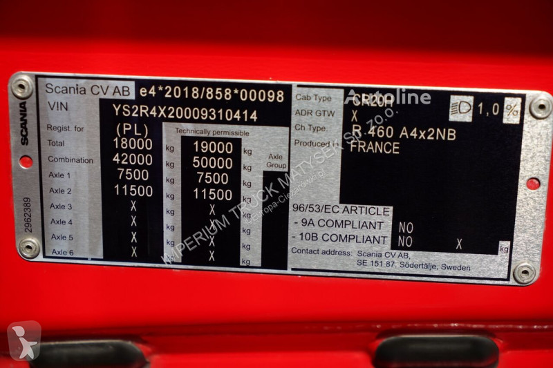 Тягач Scania R 460