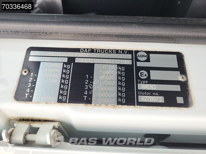 Cabeza tractora DAF 510 4X2 SSC Retarder...